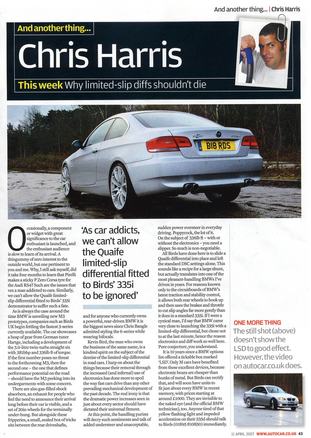 Quaife lsd bmw e92 335i #2