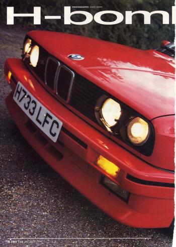 Editorial - E30 H36 Hartge - BMWCar 'H-Bomb' - Nov 1997