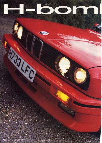 Editorial - E30 H36 Hartge - BMWCar 'H-Bomb' - Nov 1997