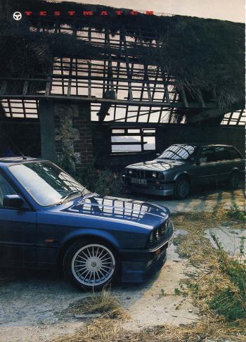 Editorial - E30 H26 Hartge touring - Fastlane 'Tour De Force' - Dec 1999