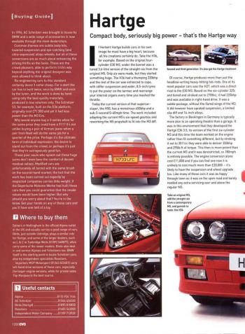 Editorial - E30 H36 Hartge - Evo - March 2003