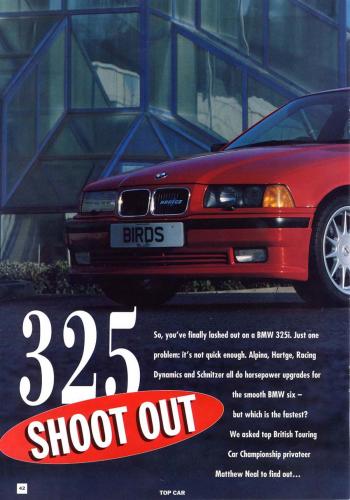 Editorial - E36 325i Hartge - TopCar '325ShootOut' - 1995