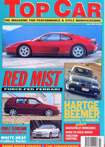 Editorial - E36 328 - TopCar 'Take Hartge' - July 1994