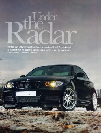 Editorial - E82 135i - BMWCar 'Under the radar' - April 2011